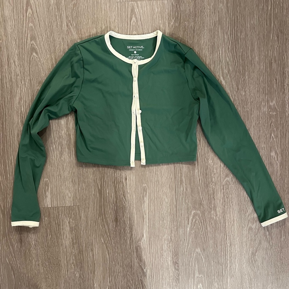 Set Active Cardigan